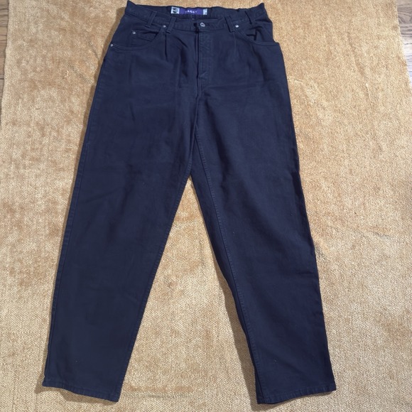 Vintage Levi's SilverTab Baggy Jeans Men's 36x33 Black Fit Denim 90s Y2K